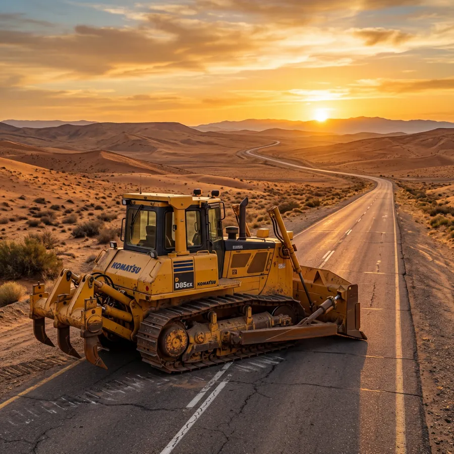 Bulldozer D85 Siap Kerja untuk Proyek Heavy Duty & Pembukaan Lahan