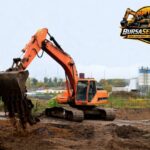 proses land clearing area resort dan villa di Sentul