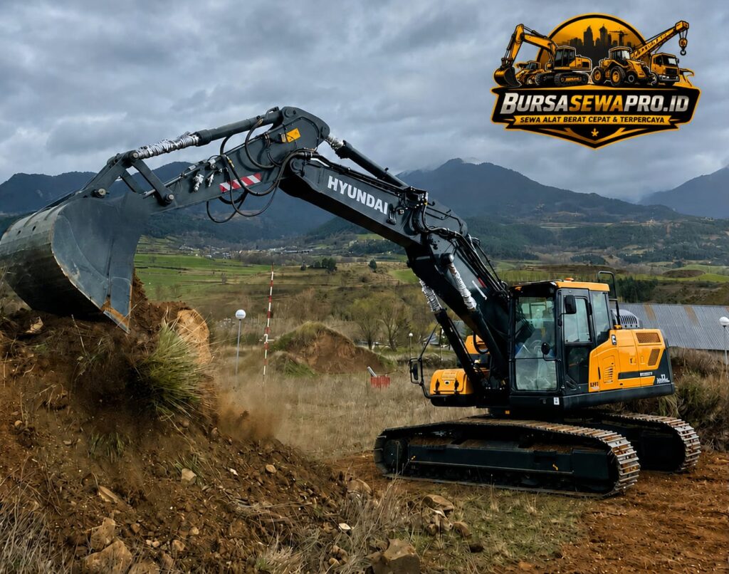 Excavator untuk Proyek Konstruksi dan Galian di Bogor