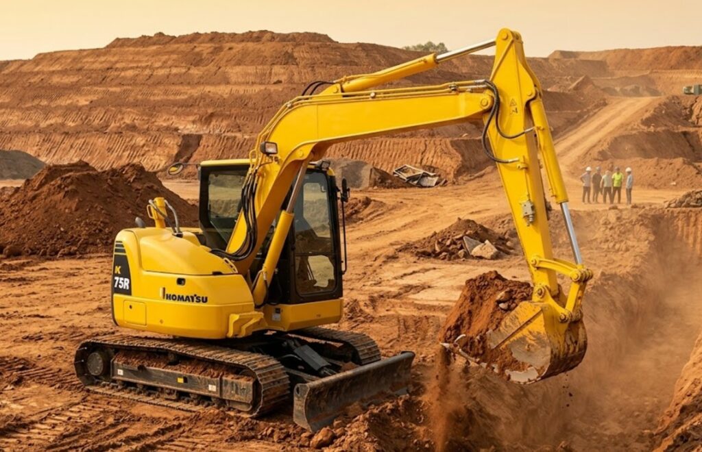 Konsumsi Bahan Bakar Excavator PC 75